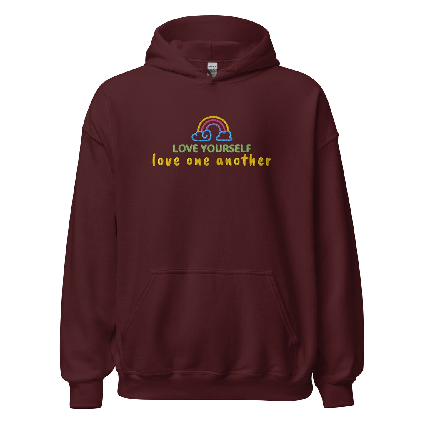 Love Yourself, Love One Another Unisex Hoodie